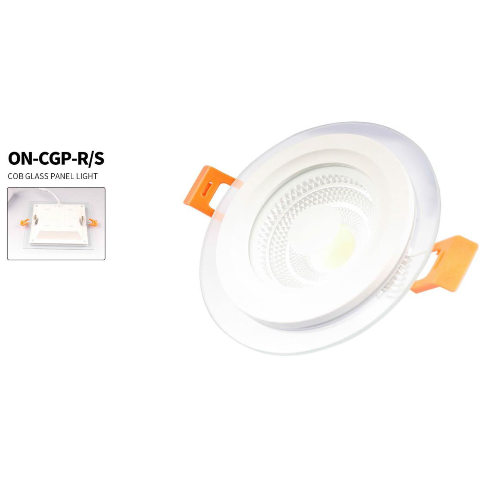 COB GLASS PANEL LIGHT