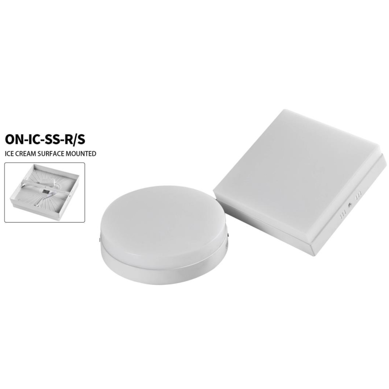 ICE CREAM SURFACE MOUNTED