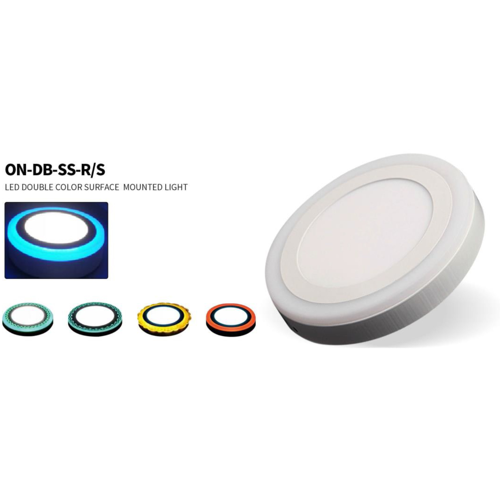LED DOUBLE COLOR SURFACE MOUNTED LIGHT