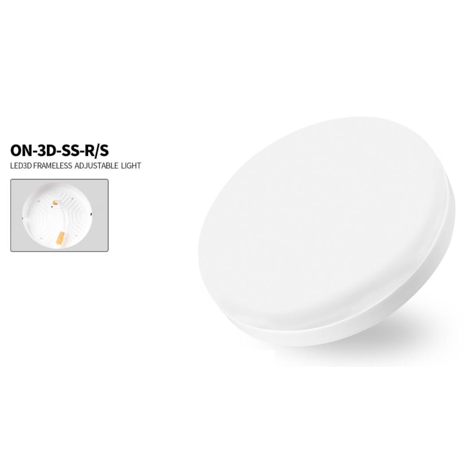 LED3D FRAMELESS SURFACE LIGHT