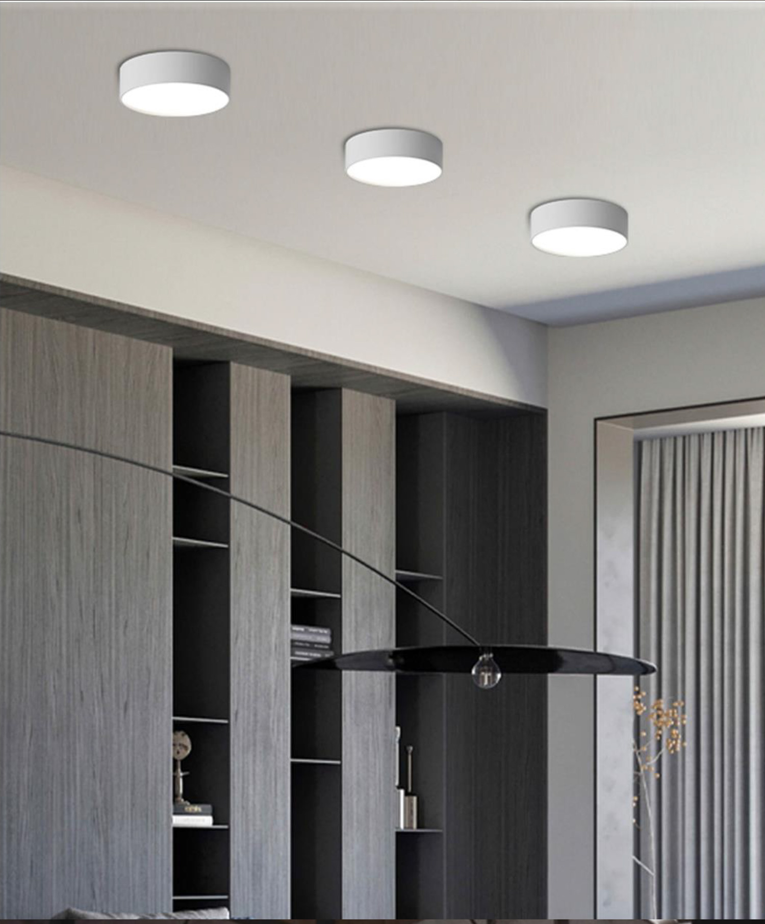 LED STEPLESS SURFACE MOUNTED